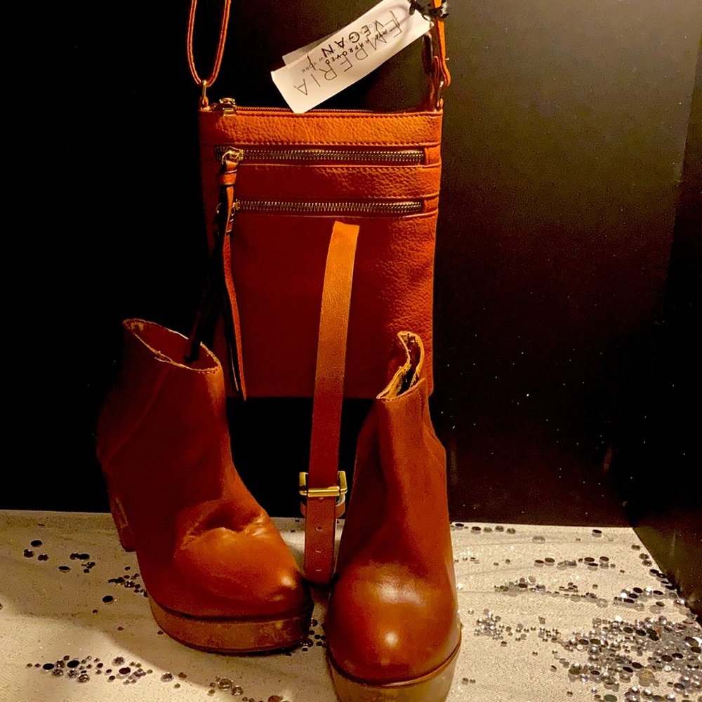 Leather clog bundle